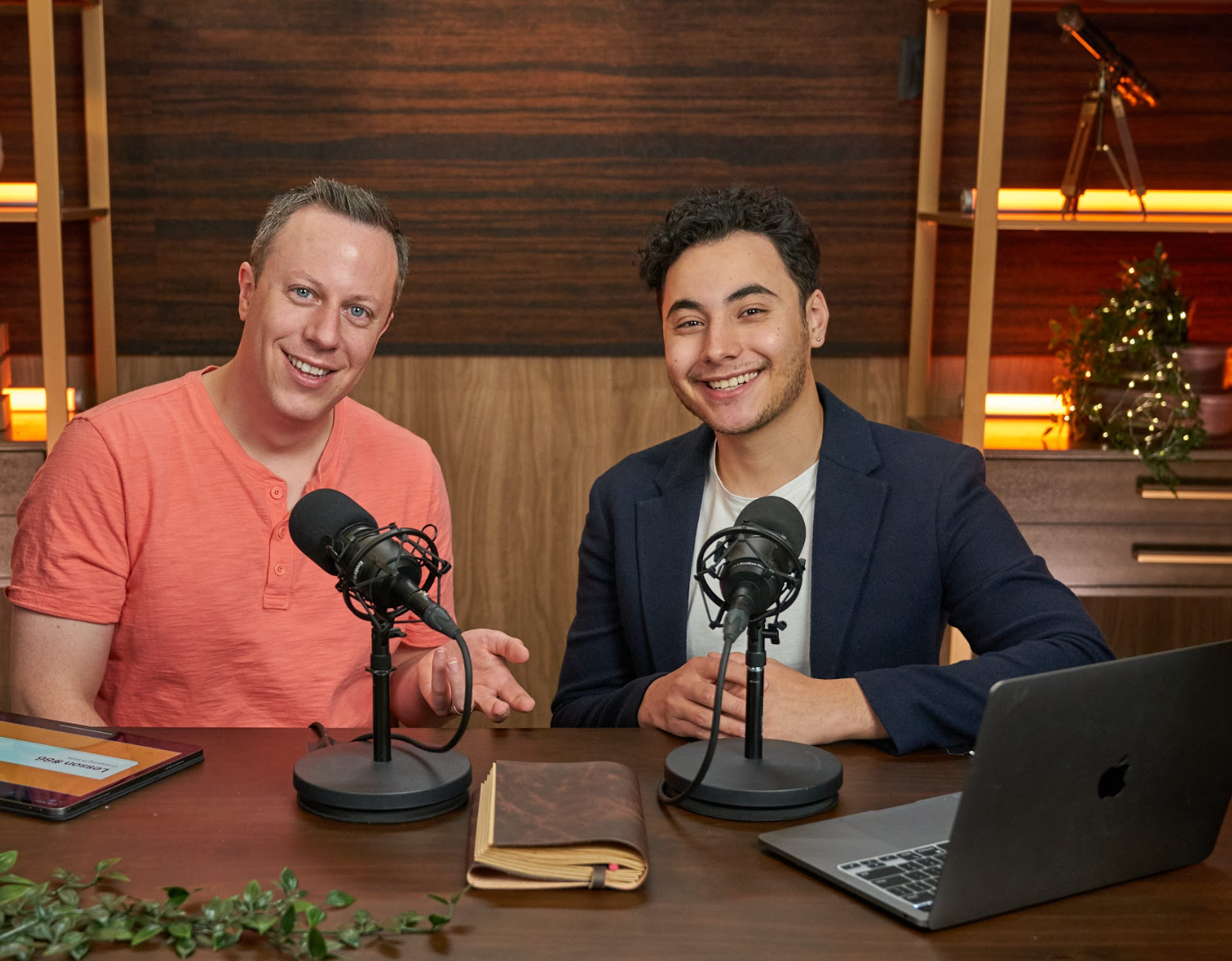 Dr. Trevor Boffone and Josh Zambrano